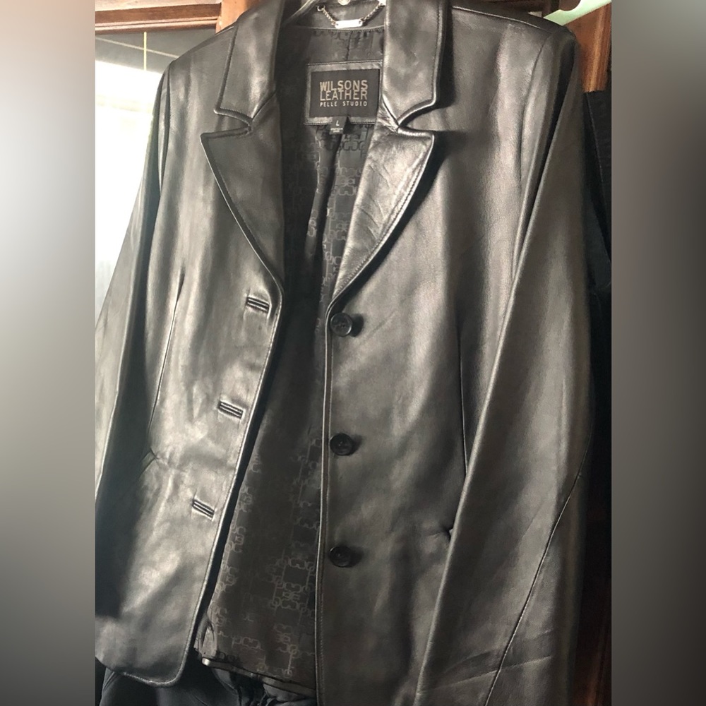 Leather jacket